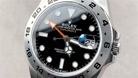 rolex explorer 2 resistente all'acqua|rolex explorer ii review.